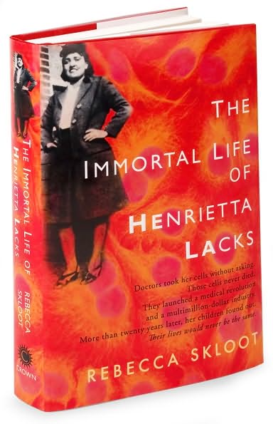 The Immortal Life of Henrietta Lacks Book Cover