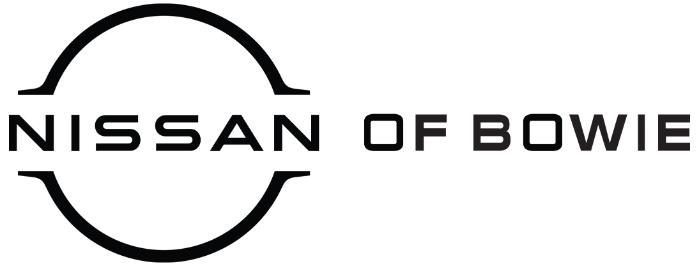 Nissan of Bowie Black Text Logo