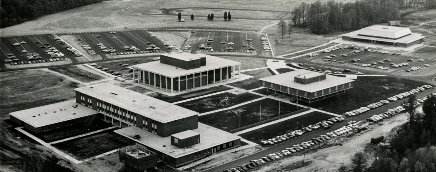 Aerial View of PGCC Largo Campus in 1968