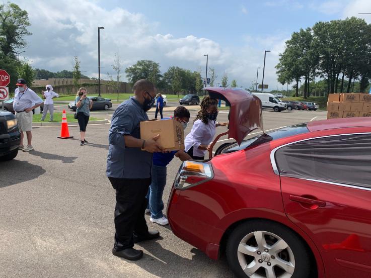 Community Food Distribution provides free resources for residents