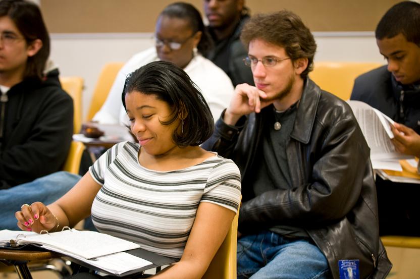 PGCC students in the classroom