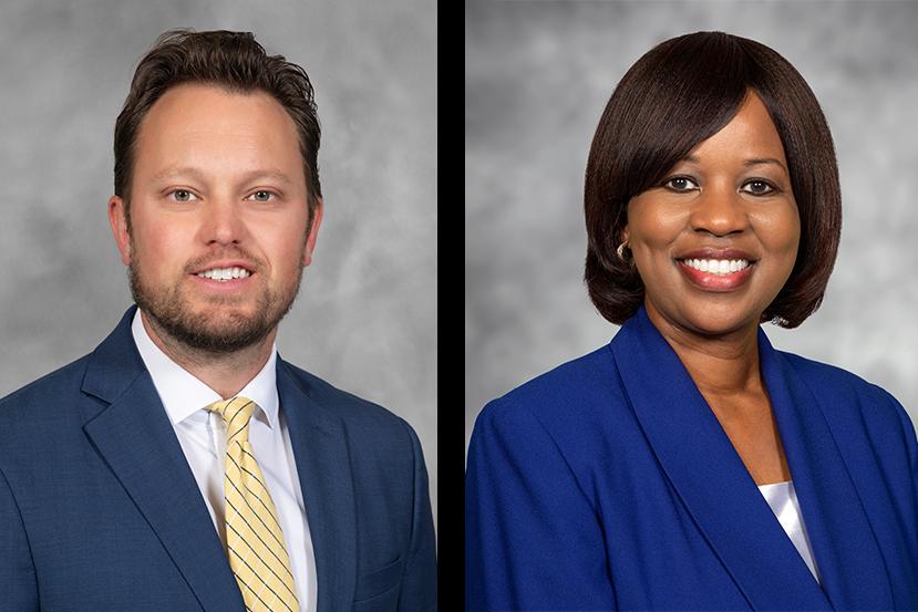 Justin Douds and Dr. Sherrie Johnson join senior leadership team