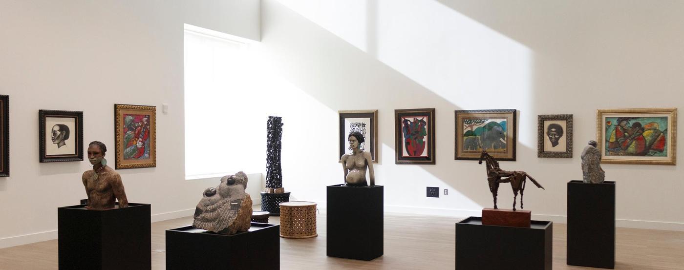 Gallery View of the Afrikana Art Collection