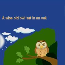 Ever Albanez Guzman - The Wise Old Owl Rhyme
