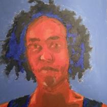 Gerald Ambroise | Self Portrait Complimentary Colors