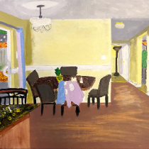 Dylan Vitko - Painting of an Interior